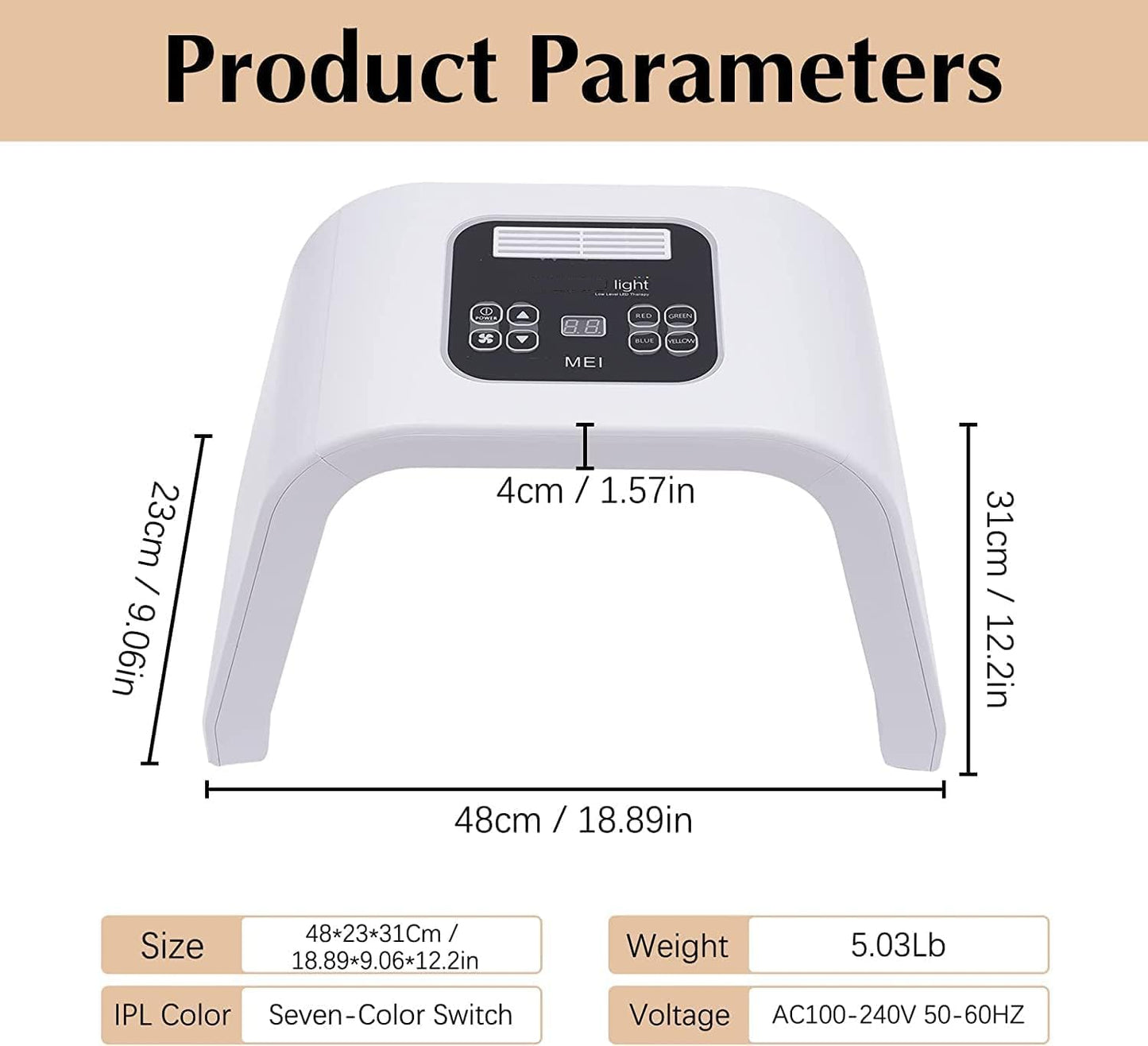 Infrared Light Therapy Machine